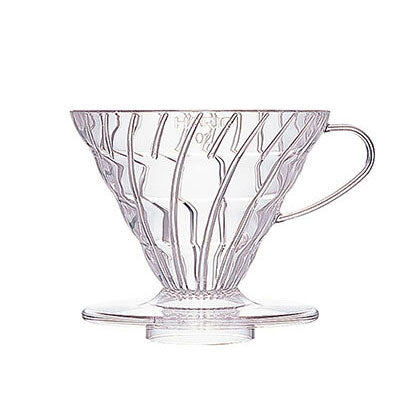 V60 Plastic Coffee Dripper 02 - Clear